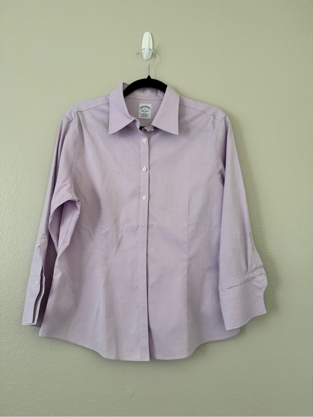 Brooks Brothers Lavender Button-Down Women's Shirt